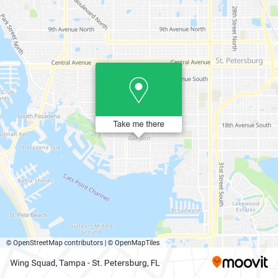 Mapa de Wing Squad