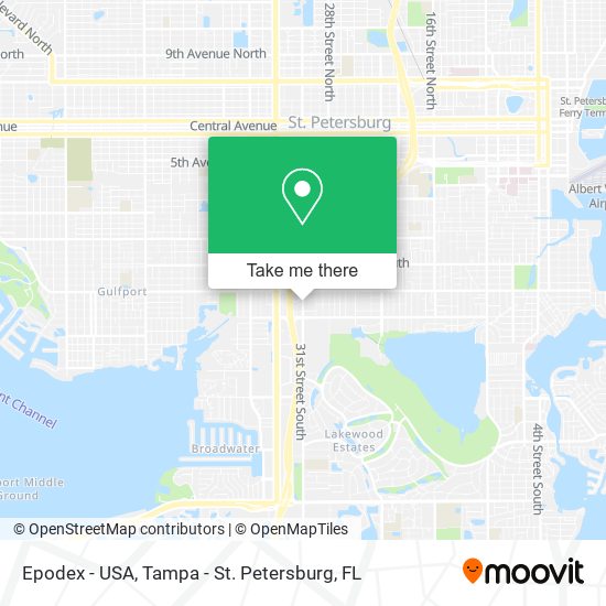 Epodex - USA map
