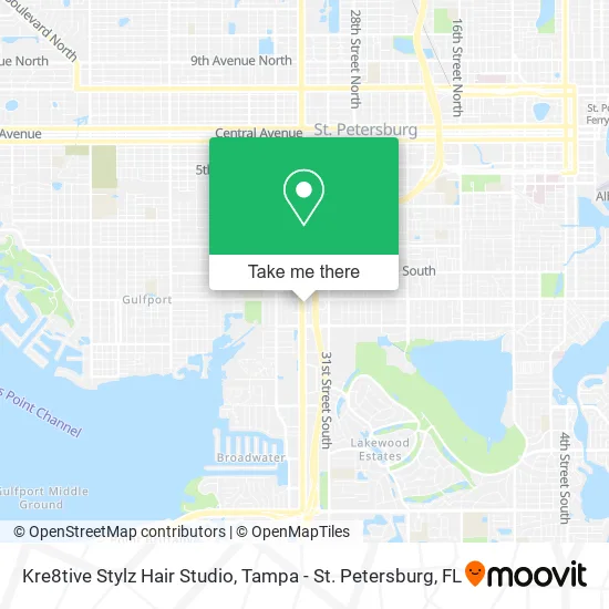 Kre8tive Stylz Hair Studio map
