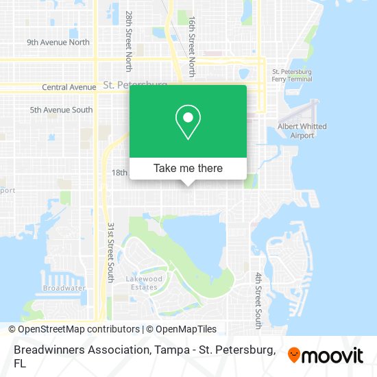Breadwinners Association map
