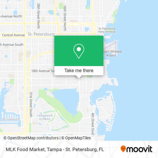 MLK Food Market map