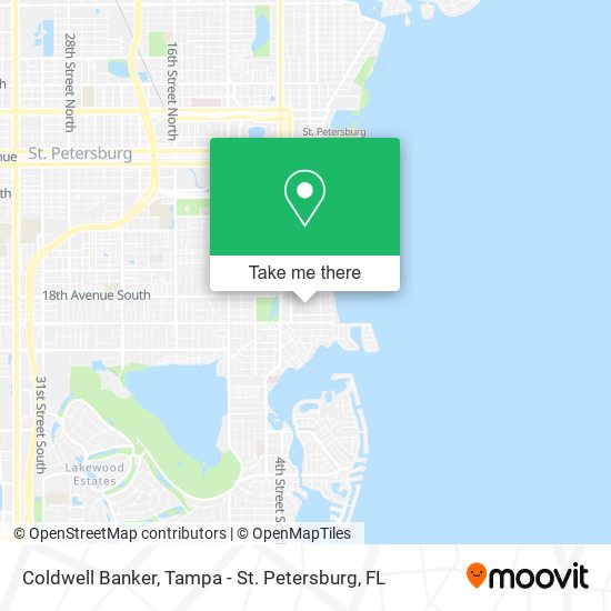 Mapa de Coldwell Banker