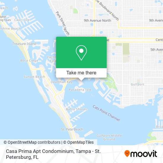 Casa Prima Apt Condominium map
