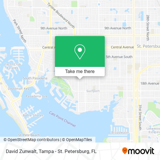 David Zunwalt map