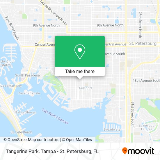 Tangerine Park map