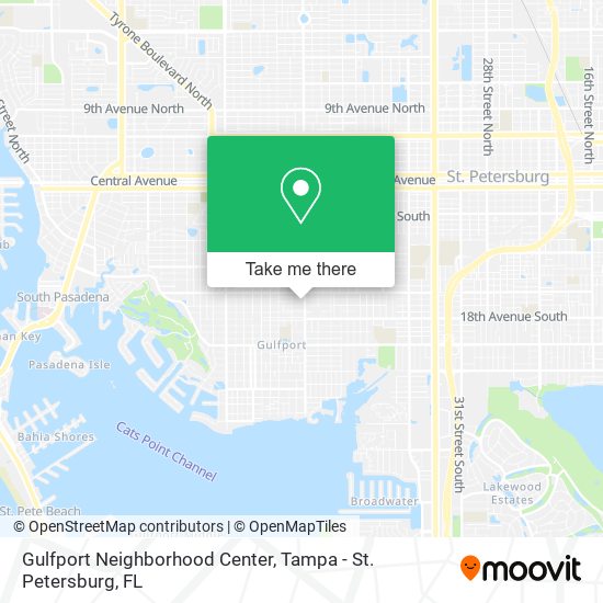 Mapa de Gulfport Neighborhood Center