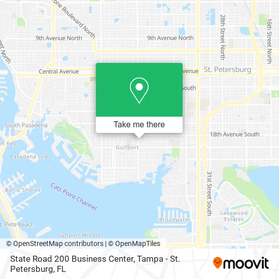 Mapa de State Road 200 Business Center