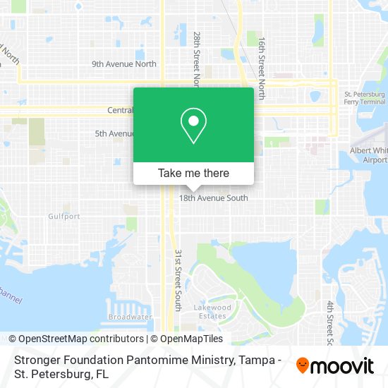 Stronger Foundation Pantomime Ministry map
