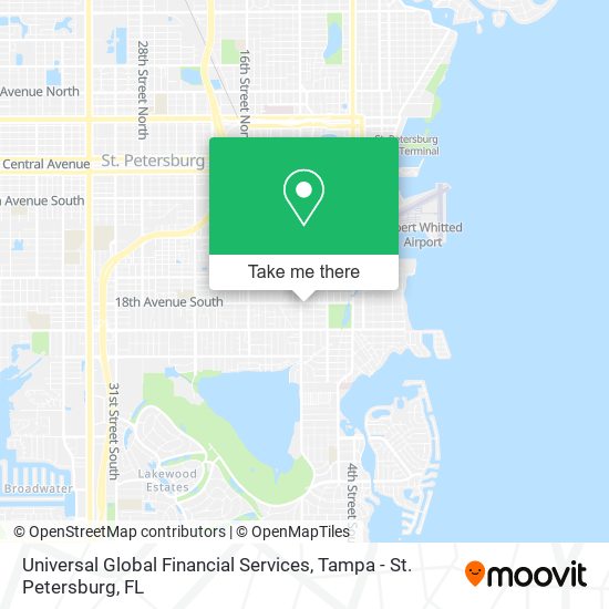 Mapa de Universal Global Financial Services