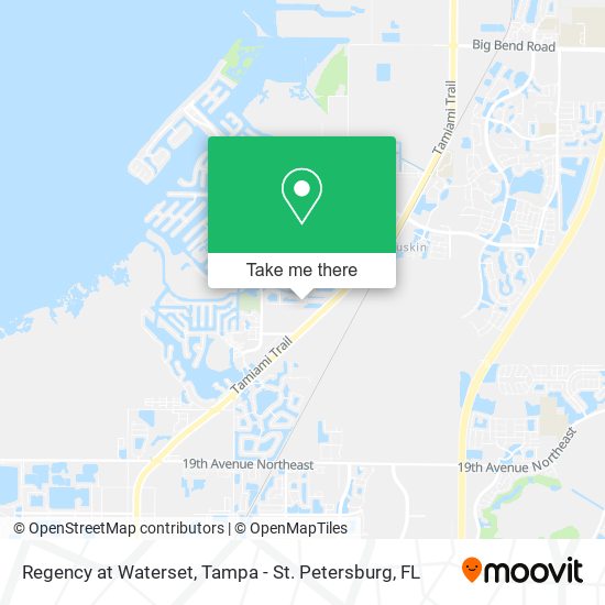 Mapa de Regency at Waterset