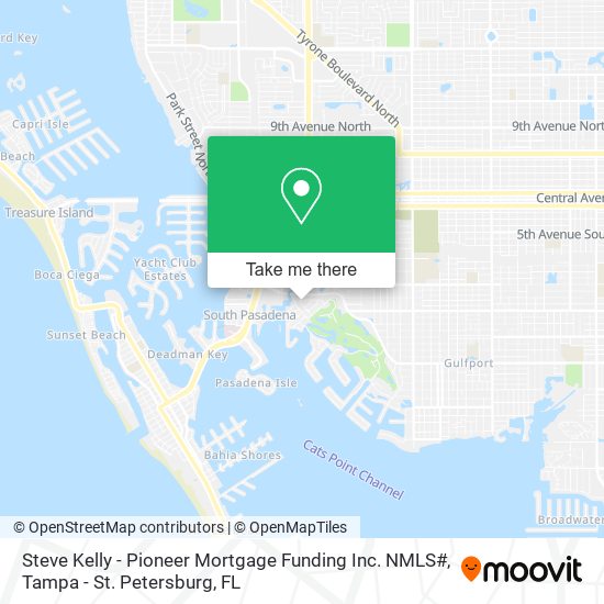 Steve Kelly - Pioneer Mortgage Funding Inc. NMLS# map