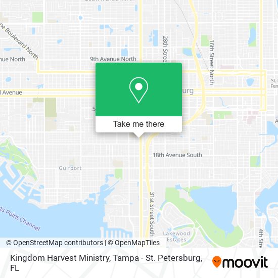 Kingdom Harvest Ministry map