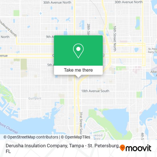 Derusha Insulation Company map