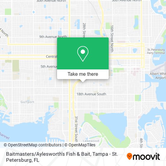 Baitmasters / Aylesworth's Fish & Bait map