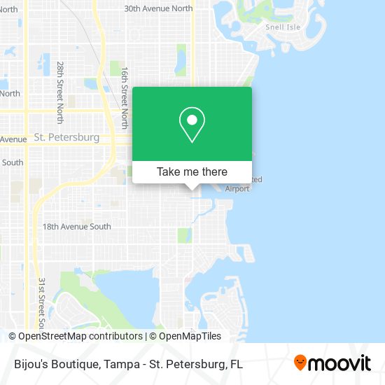 Bijou's Boutique map
