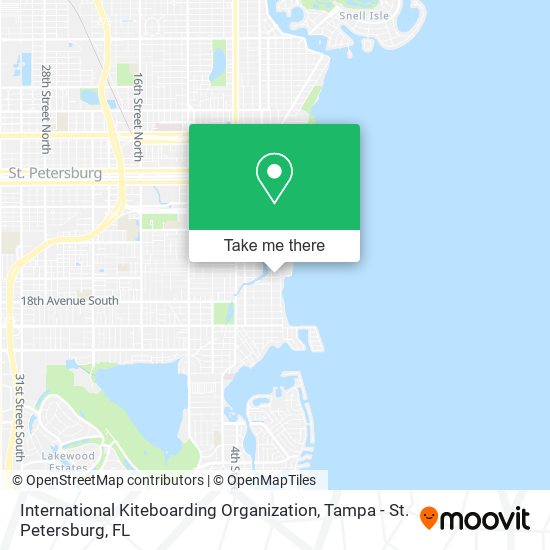 International Kiteboarding Organization map