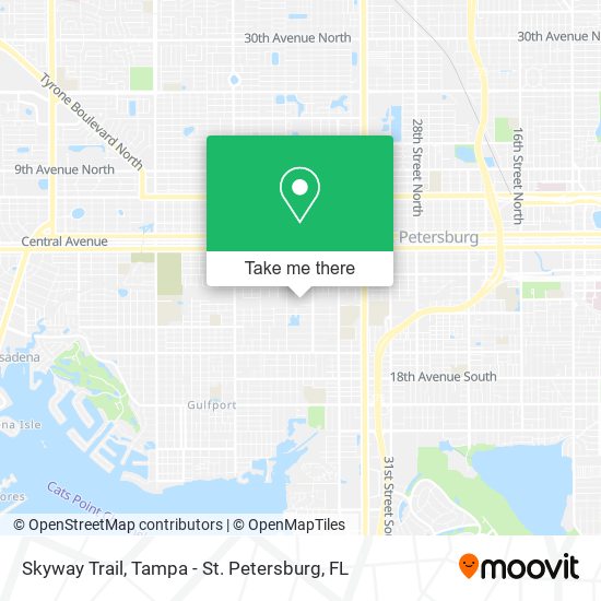 Skyway Trail map