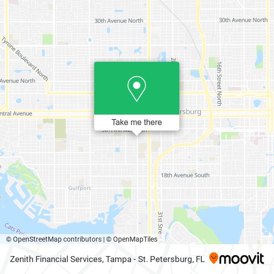 Zenith Financial Services map