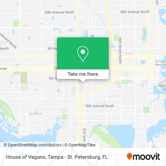 House of Vegano map