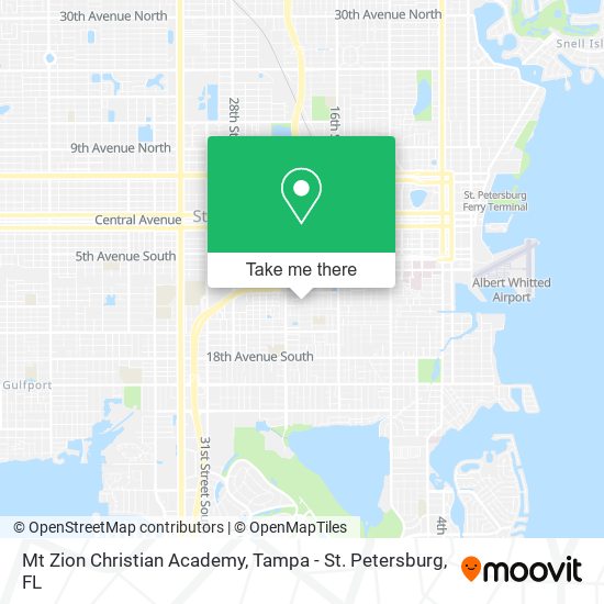 Mapa de Mt Zion Christian Academy