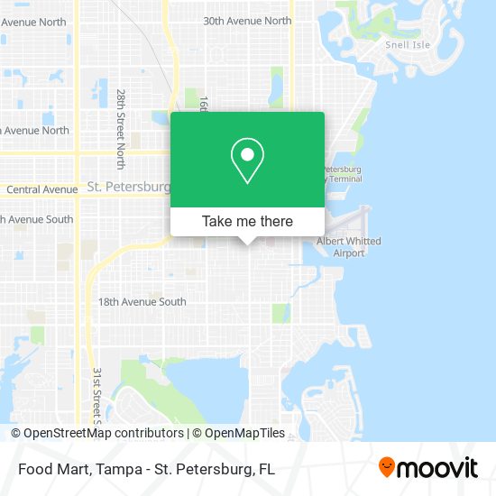 Mapa de Food Mart