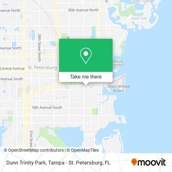Dunn Trinity Park map
