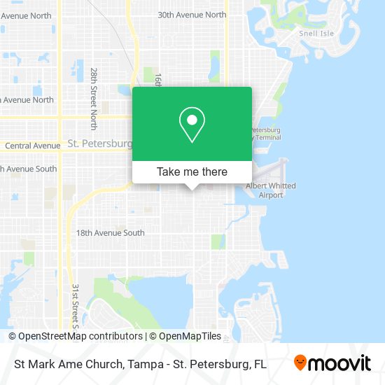 St Mark Ame Church map
