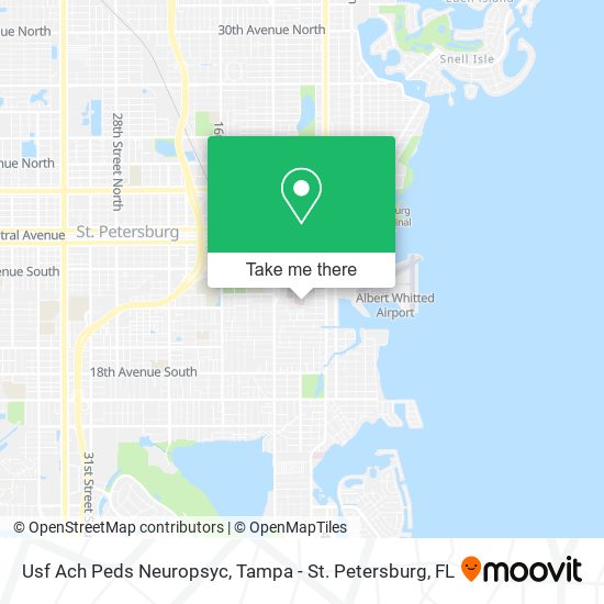 Usf Ach Peds Neuropsyc map