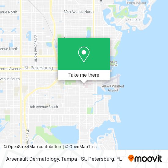 Arsenault Dermatology map