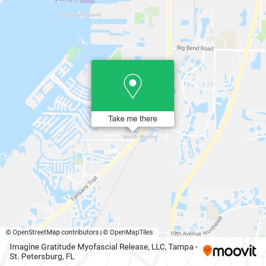 Mapa de Imagine Gratitude Myofascial Release, LLC