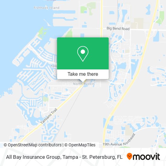 Mapa de All Bay Insurance Group