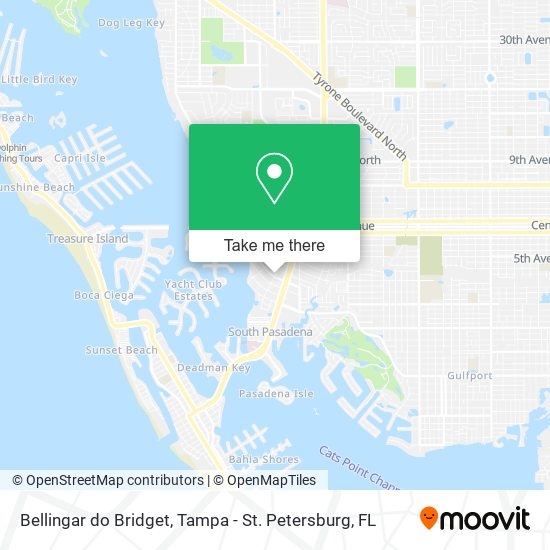 Mapa de Bellingar do Bridget