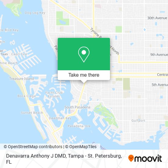 Denavarra Anthony J DMD map