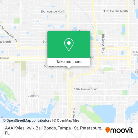 Mapa de AAA Kyles Kwik Bail Bonds