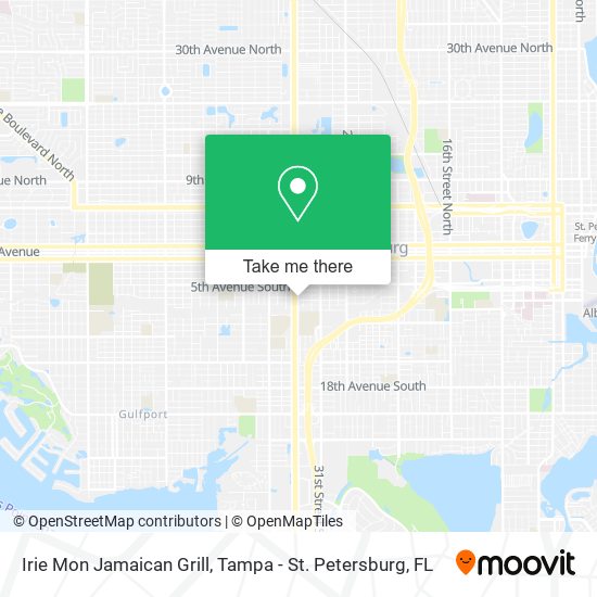 Mapa de Irie Mon Jamaican Grill