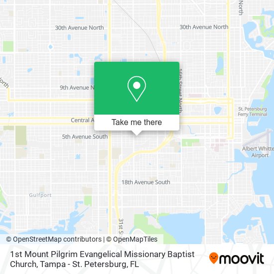 1st Mount Pilgrim Evangelical Missionary Baptist Church map
