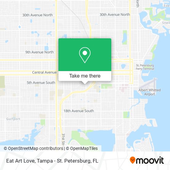 Eat Art Love map
