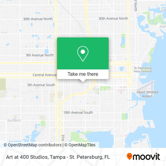 Art at 400 Studios map