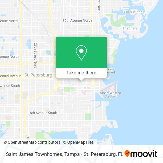 Saint James Townhomes map