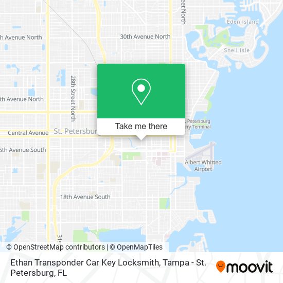 Mapa de Ethan Transponder Car Key Locksmith
