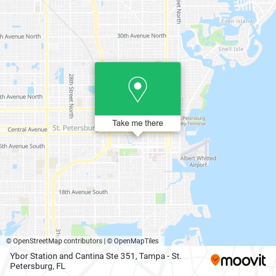 Mapa de Ybor Station and Cantina Ste 351