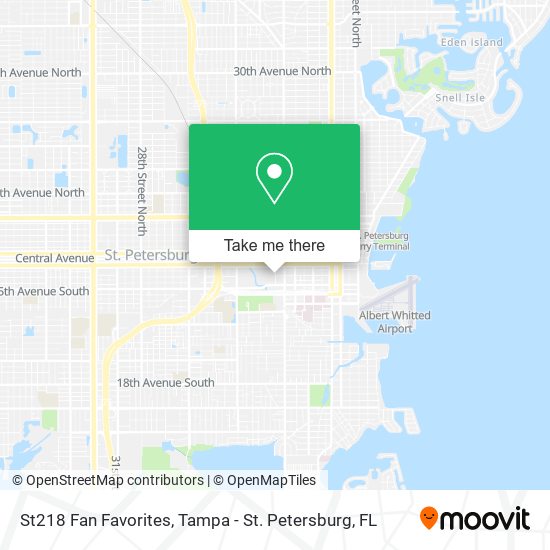 Mapa de St218 Fan Favorites
