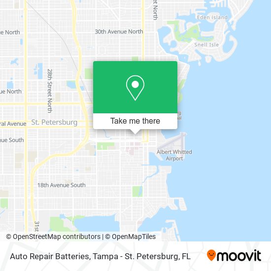 Auto Repair Batteries map