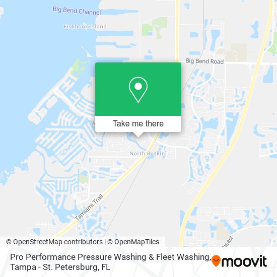 Pro Performance Pressure Washing & Fleet Washing map