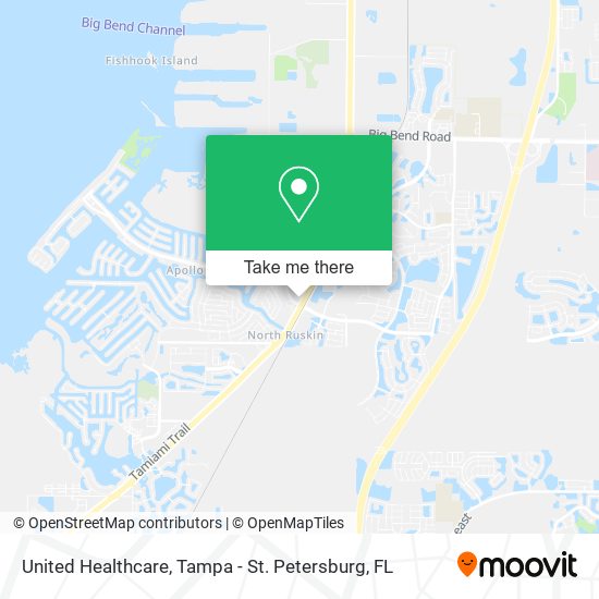United Healthcare map