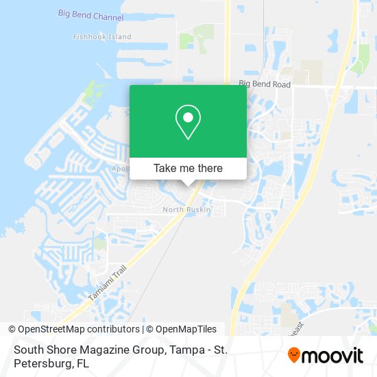 Mapa de South Shore Magazine Group