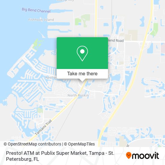 Presto! ATM at Publix Super Market map