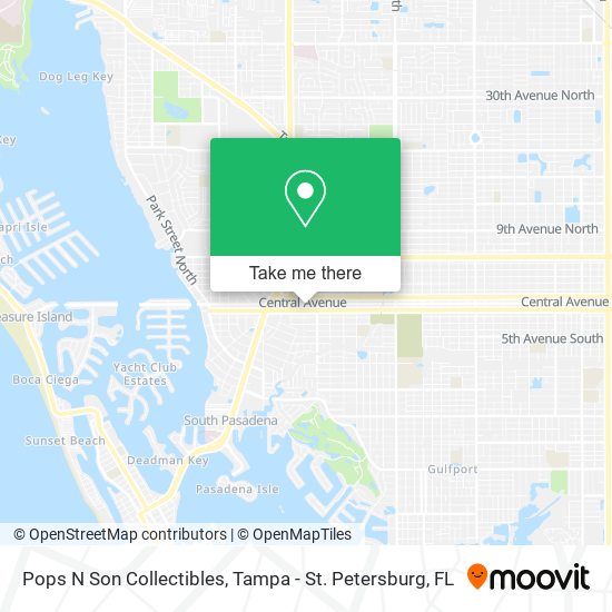 Mapa de Pops N Son Collectibles