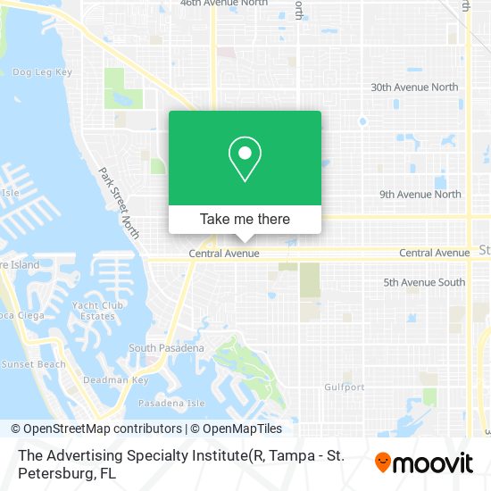 The Advertising Specialty Institute map