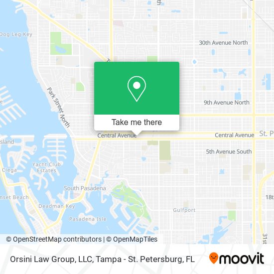 Orsini Law Group, LLC map
